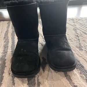 UGG Kids Black Boots